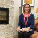 Dara Greene in the Family Room